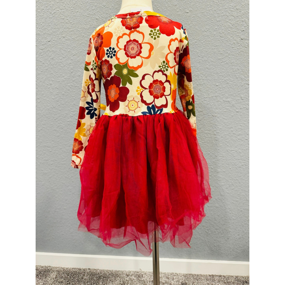 Wellington Designs Retro Floral Tulle Dress, Sz 5/6 NWT - Picture 7 of 10